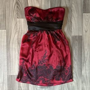 Beautiful Magenta Silky Dress